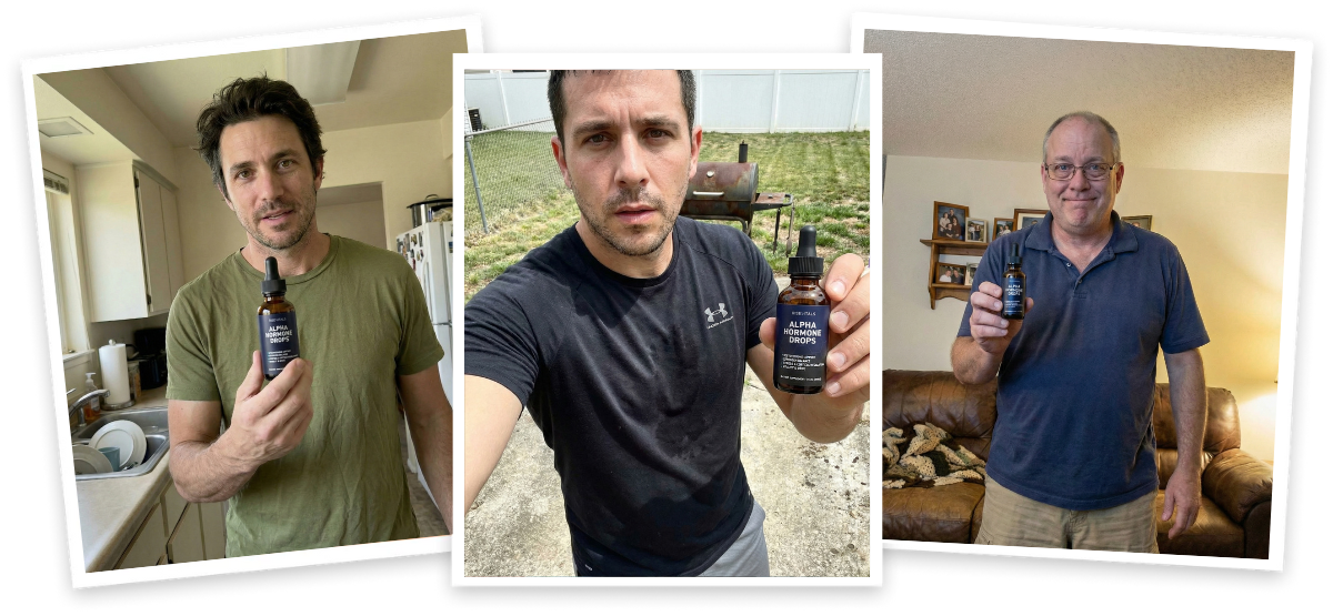 Alpha Hormone Drops results banner