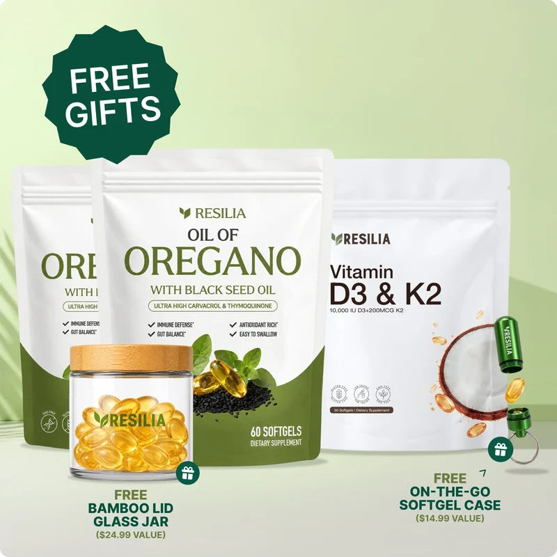 Resilia® Oil Of Oregano Softgels